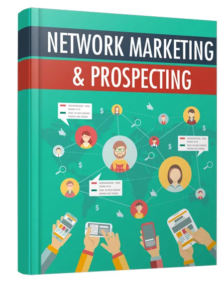 eCover representing Network Marketing and Prospecting eBooks & Reports with Resell Rights