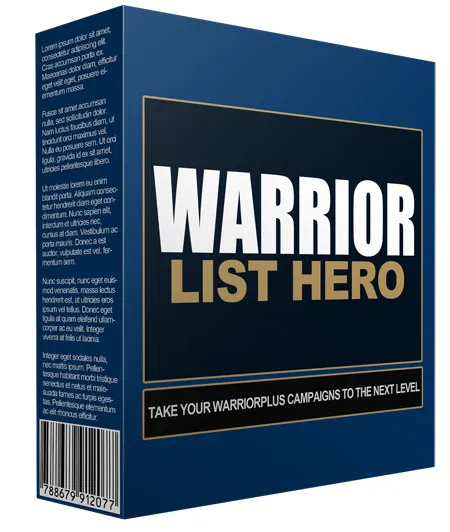 eCover representing Warrior List Hero Software & Scripts with Personal Use Rights