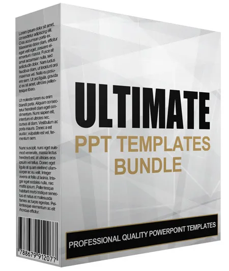 eCover representing Ultimate Powerpoint Templates Bundle  with Personal Use Rights