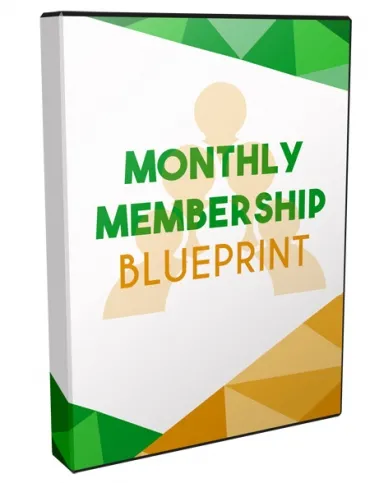 eCover representing Monthly Membership Blueprint - Video Upgrade Videos, Tutorials & Courses with Master Resell Rights