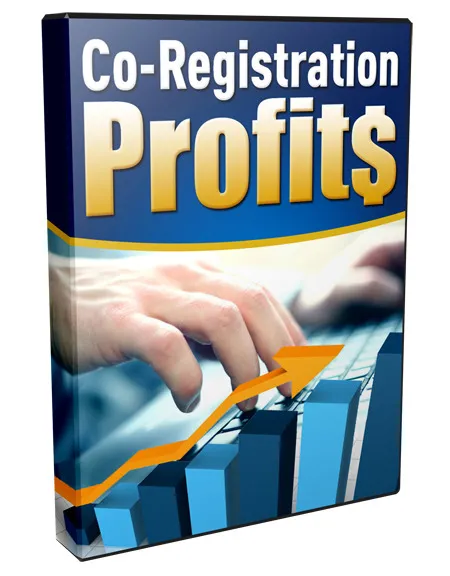 eCover representing Co-Registration Profits Videos, Tutorials & Courses with Master Resell Rights