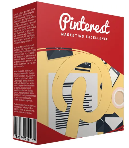 eCover representing Pinterest Marketing Excellence Report and Video Series Package eBooks & Reports/Videos, Tutorials & Courses with Personal Use Rights