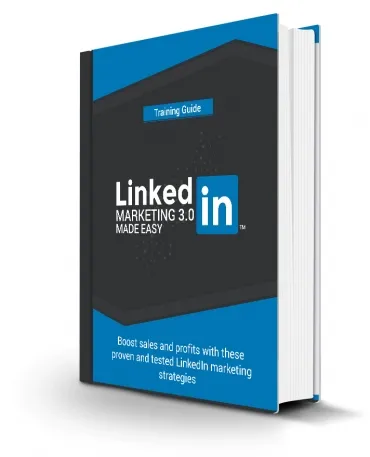 eCover representing Linkedin Marketing 3.0 eBooks & Reports with Personal Use Rights