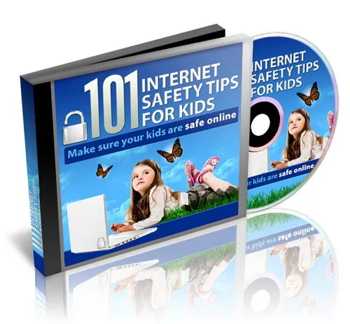 eCover representing 101 Internet Safety Tips For Kids eBooks & Reports/Videos, Tutorials & Courses with Master Resell Rights