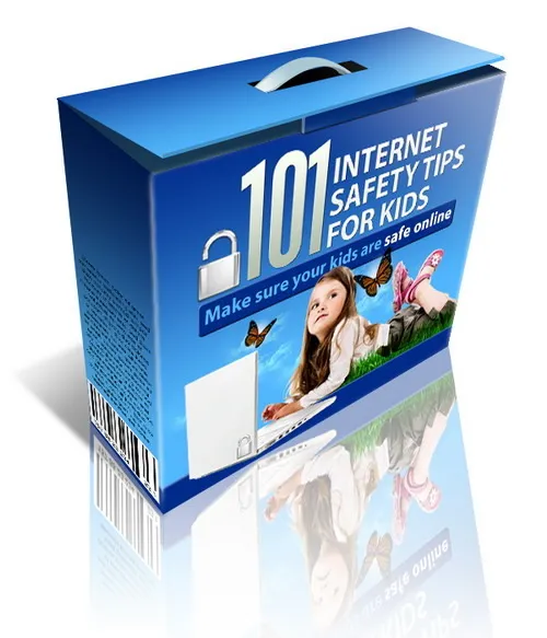 eCover representing 101 Internet Safety Tips For Kids eBooks & Reports/Videos, Tutorials & Courses with Master Resell Rights