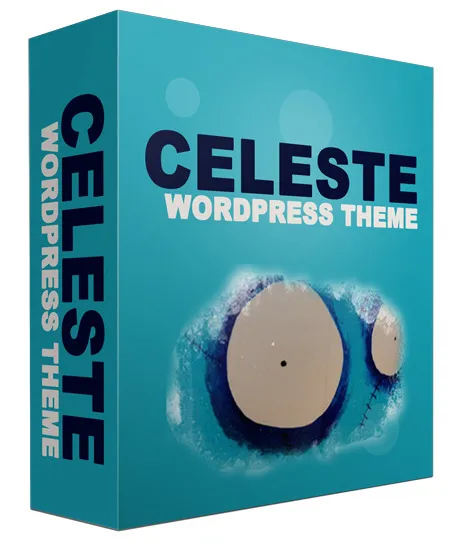 eCover representing Celeste WordPress Theme eBooks & Reports with Personal Use Rights