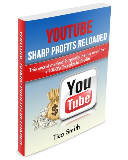 eCover representing YouTube Sharp Profits Reloaded eBooks & Reports with Master Resell Rights