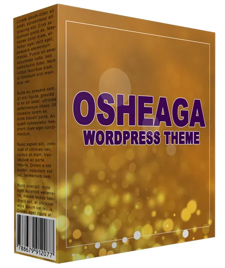 eCover representing Osheaga Premium WordPress Theme eBooks & Reports with Personal Use Rights