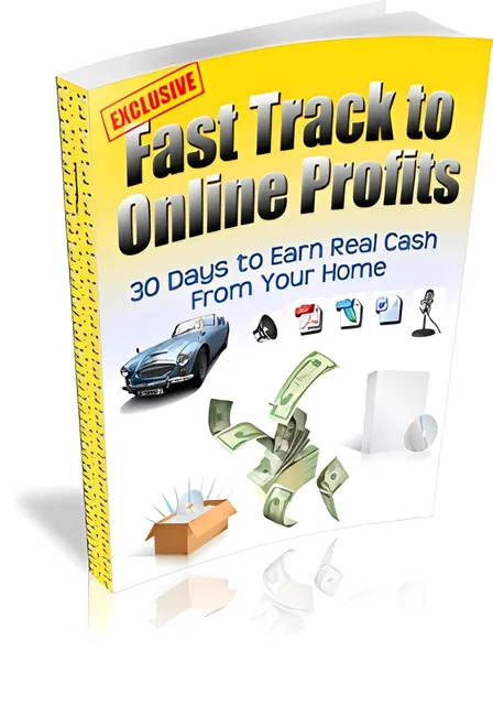 eCover representing Fast Track to Online Profits eBooks & Reports with Master Resell Rights