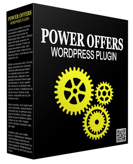 eCover representing Power Offers WP Plugin  with Personal Use Rights