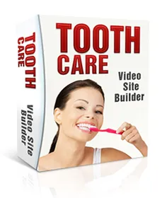 Tooth Care Video Site Builder small