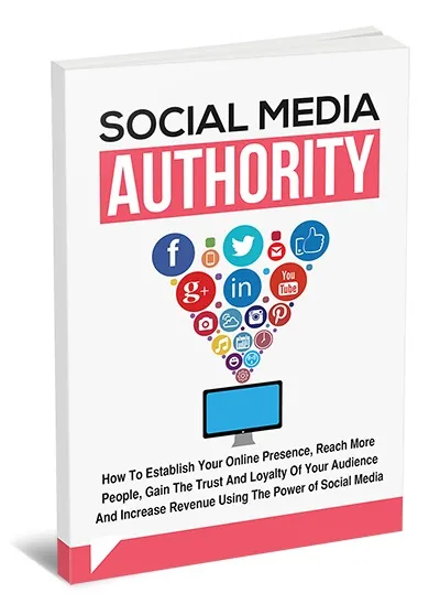 eCover representing Social Media Authority eBooks & Reports/Videos, Tutorials & Courses with Master Resell Rights