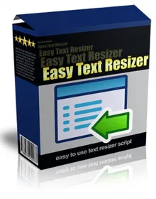 Easy Text Resizer small