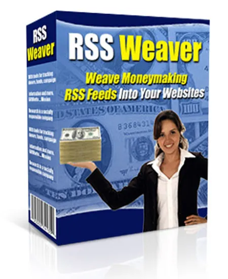 eCover representing RSS Weaver Software & Scripts with Master Resell Rights