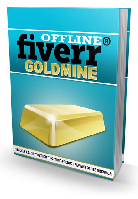 eCover representing Offline Fiverr Goldmine eBooks & Reports with Master Resell Rights
