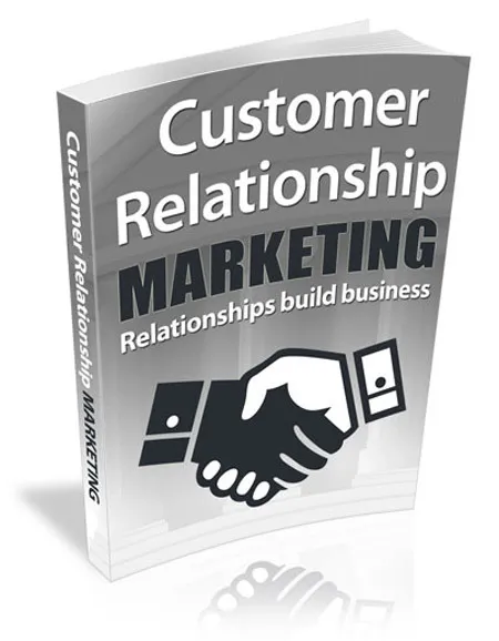 eCover representing Customer Relationship Marketing eBooks & Reports with Master Resell Rights