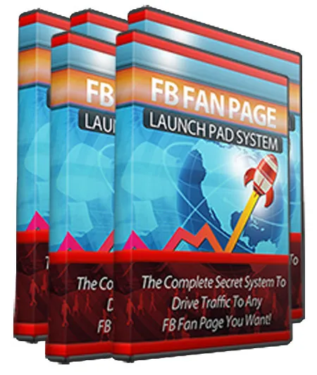 eCover representing FB Fan Page Launch Pad System Videos, Tutorials & Courses with Personal Use Rights