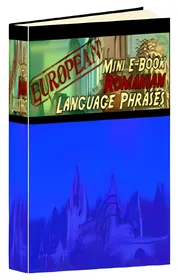 European Mini E-Book Romanian Language Phrases small