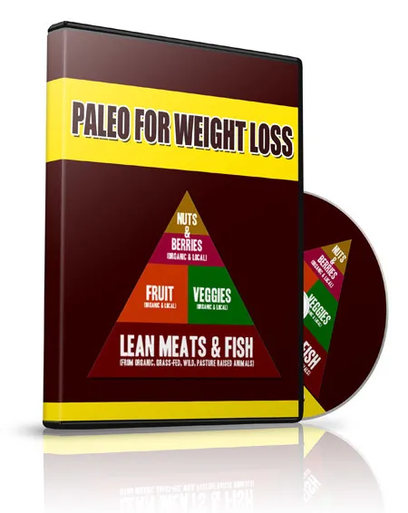 eCover representing Paleo For Weight Loss Videos, Tutorials & Courses with Personal Use Rights