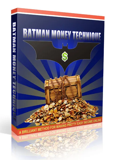 eCover representing Batman Money Technique Audio & Music with Personal Use Rights