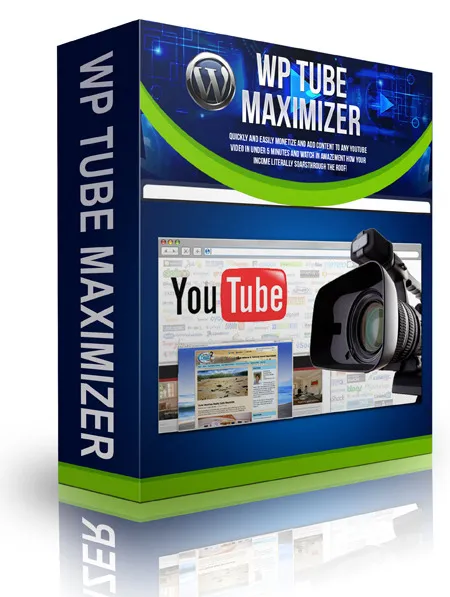 eCover representing WP Tube Maximizer Plugin eBooks & Reports with Master Resell Rights