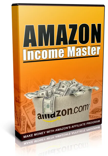 eCover representing Azon Income Master Videos, Tutorials & Courses with Private Label Rights