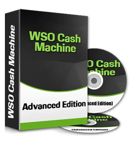 eCover representing WSO Cash Machine Advanced eBooks & Reports/Videos, Tutorials & Courses with Master Resell Rights