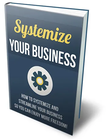 eCover representing Systemize Your Business eBooks & Reports with Private Label Rights
