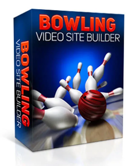 eCover representing Bowling Video Site Builder  with Master Resell Rights