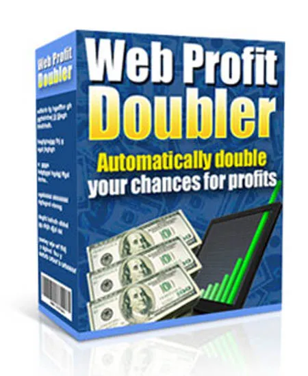 eCover representing Web Profit Doubler Software & Scripts with Master Resell Rights