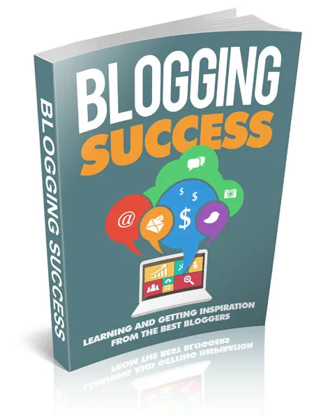 eCover representing Blogging Success eBooks & Reports with Resell Rights