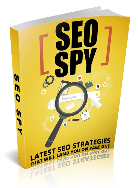 eCover representing SEO Spy eBooks & Reports with Resell Rights