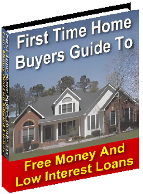 eCover representing First Time Home Buyers Guide eBooks & Reports with Master Resell Rights