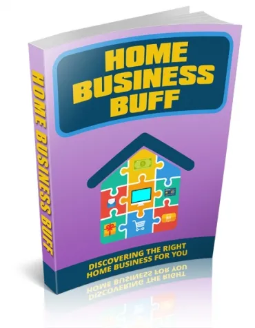 eCover representing Home Business Buff eBooks & Reports with Resell Rights