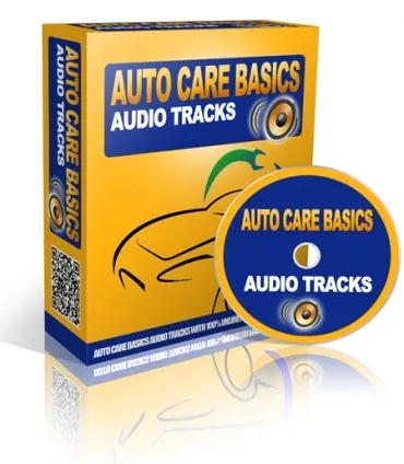 eCover representing Auto Care Basics Audio Tracks Audio & Music with Private Label Rights