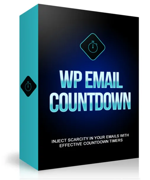 eCover representing WP Email Countdown eBooks & Reports with Master Resell Rights
