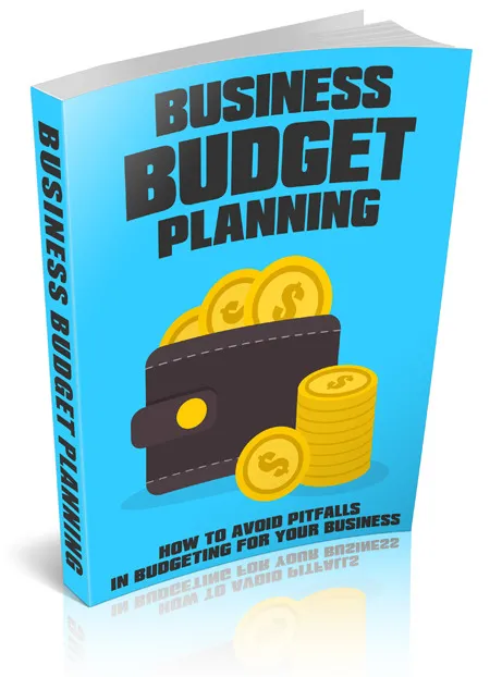eCover representing Business Budget Planning eBooks & Reports with Resell Rights