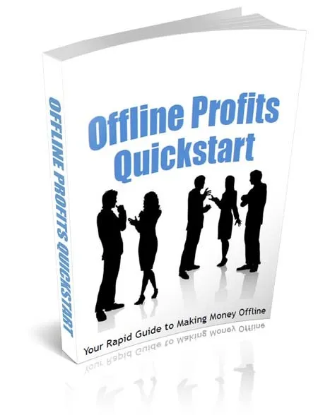 eCover representing Offline Profits Quickstart eBooks & Reports with Private Label Rights