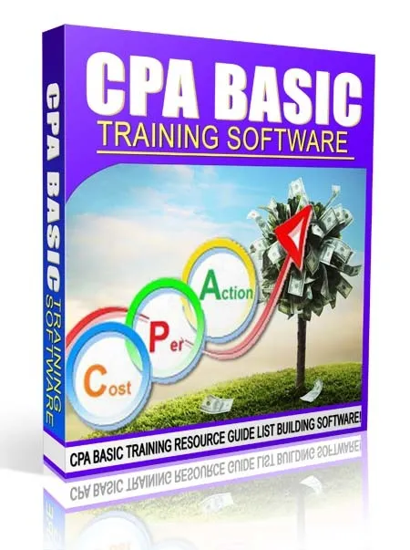 eCover representing CPA Basic Training Software Videos, Tutorials & Courses/Software & Scripts with Master Resell Rights