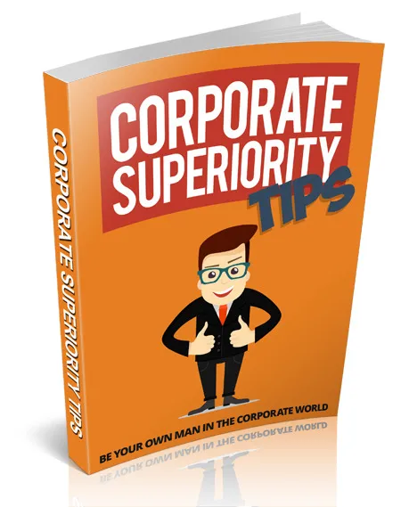 eCover representing Corporate Superiority Tips eBooks & Reports with Resell Rights
