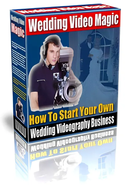 eCover representing Wedding Video Magic eBooks & Reports with Master Resell Rights