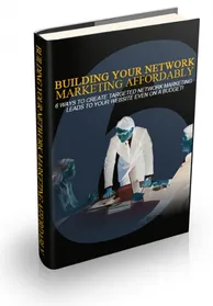 Building Your Network Marketing Affordably small