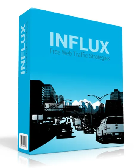 eCover representing Influx Free Web Traffic Strategies eBooks & Reports with Personal Use Rights