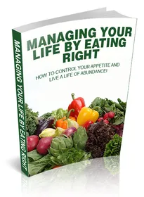 Managing Your Life By Eating Right small