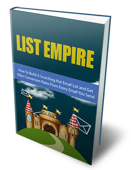 eCover representing List Empire 2015 eBooks & Reports with Master Resell Rights