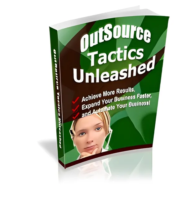 eCover representing OutSource Tactics Unleashed eBooks & Reports with Master Resell Rights