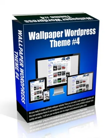 eCover representing Wallpaper Wordpress Theme #4 Videos, Tutorials & Courses with Personal Use Rights
