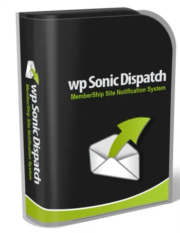 eCover representing WP Sonic Dispatch Plugin  with Personal Use Rights