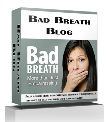 eCover representing Bad Breath Blog Templates & Themes with Personal Use Rights