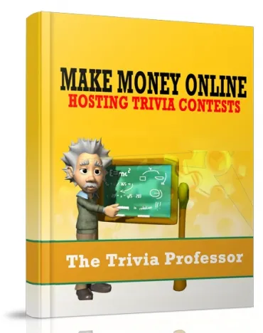 eCover representing Make Money Hosting Trivia Contests eBooks & Reports with Resell Rights